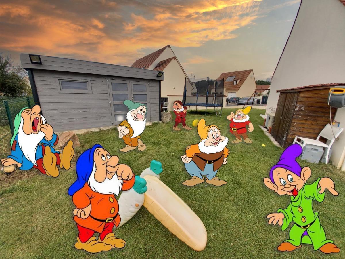 15Min De Disney, Dependance Et Piscine Privee A La Campagne Crevecoeur-en Brie Buitenkant foto