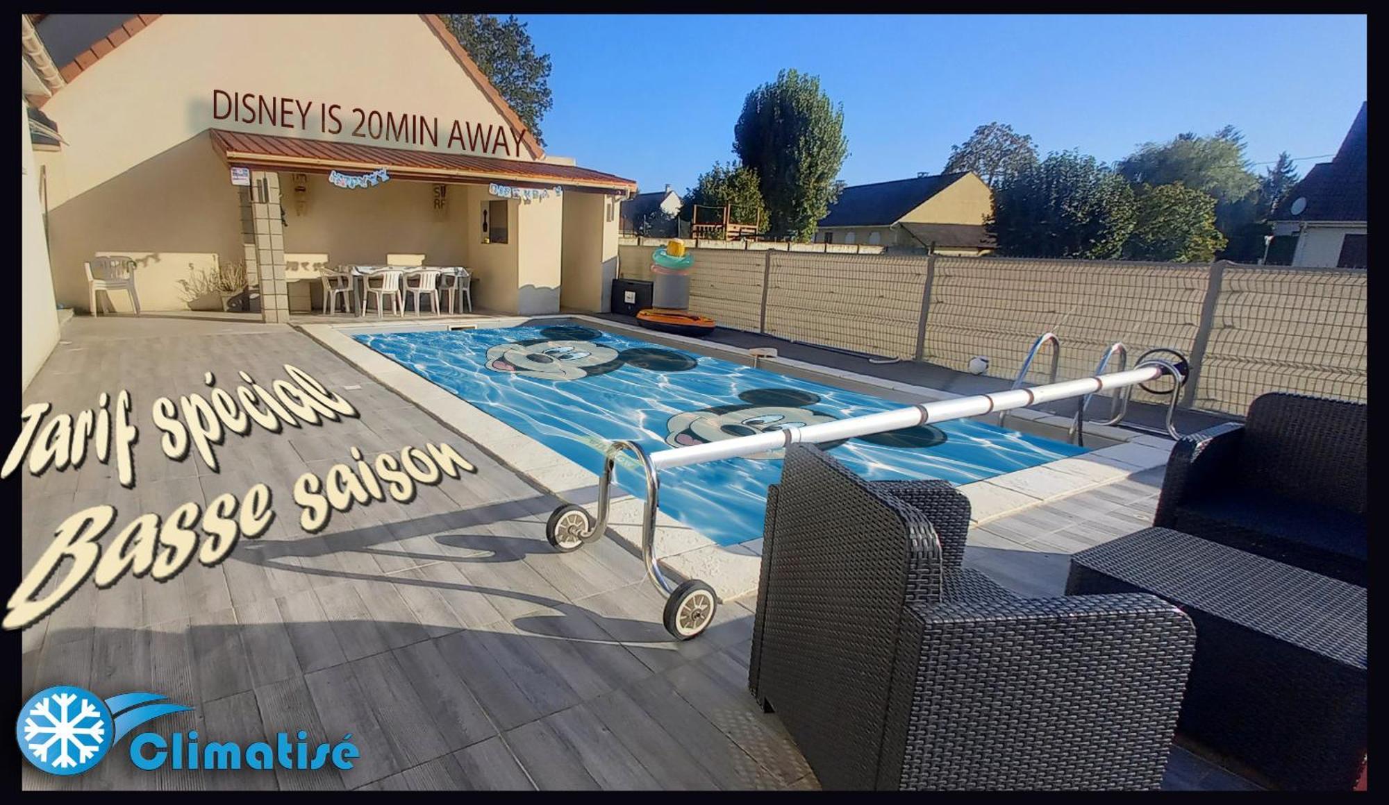 15Min De Disney, Dependance Et Piscine Privee A La Campagne Crevecoeur-en Brie Buitenkant foto